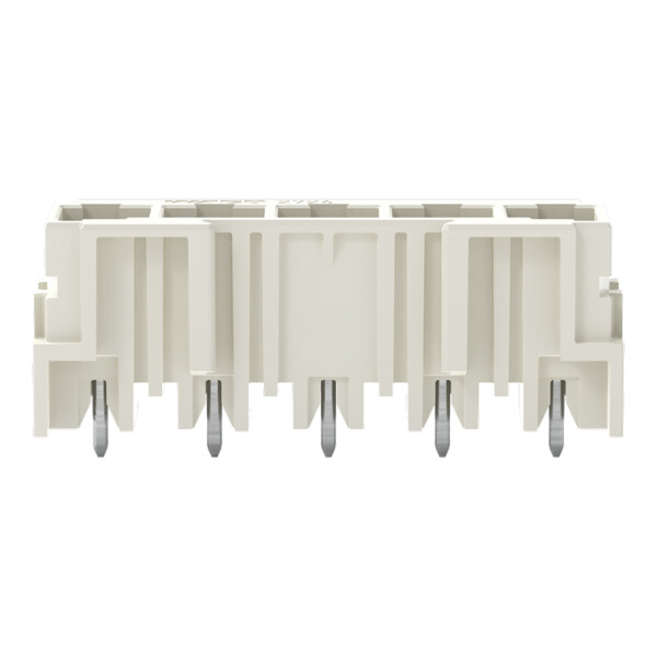 Connecteur mâle THR Broche à souder 1,0 x 1,0 mm droit à 90°; gris clair - Wago - 27243805/105000