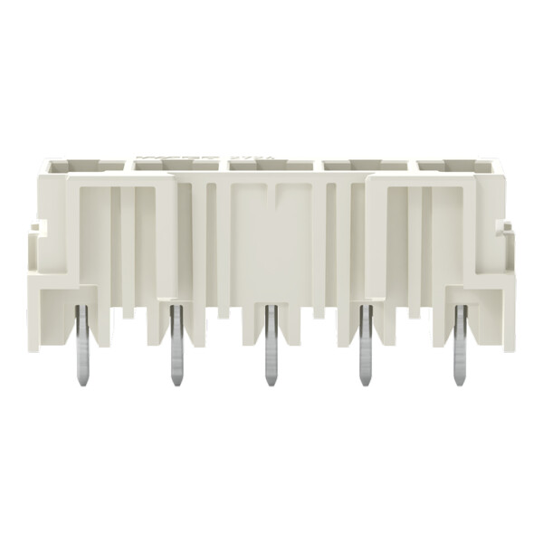 Connecteur mâle THT Broche à souder 1,0 x 1,0 mm droit à 90°; gris clair - Wago - 27243805