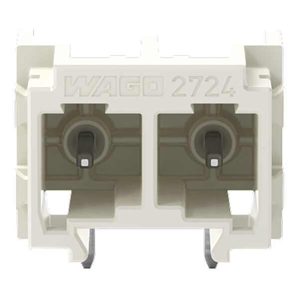 Connecteur mâle THR Broche à souder 1,0 x 1,0 mm incliné 0°; gris clair - Wago - 27243822/105000