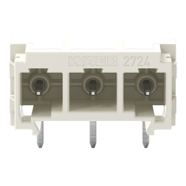 Connecteur mâle THT Broche à souder 1,0 x 1,0 mm incliné 0°; gris clair - Wago - 27243823