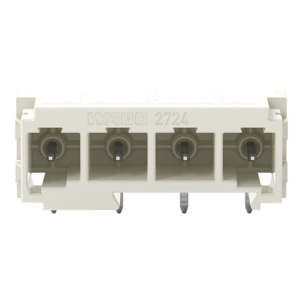 Connecteur mâle THR Broche à souder 1,0 x 1,0 mm incliné 0°; gris clair - Wago - 27243824/105000