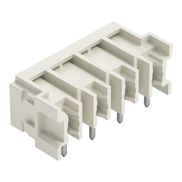 Connecteur mâle THR Broche à souder 1,0 x 1,0 mm incliné 0°; gris clair - Wago - 27243824/105000