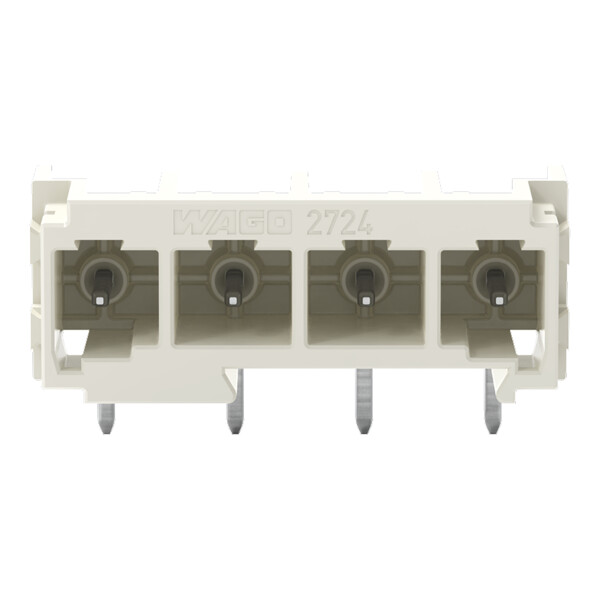 Connecteur mâle THT Broche à souder 1,0 x 1,0 mm incliné 0°; gris clair - Wago - 27243824