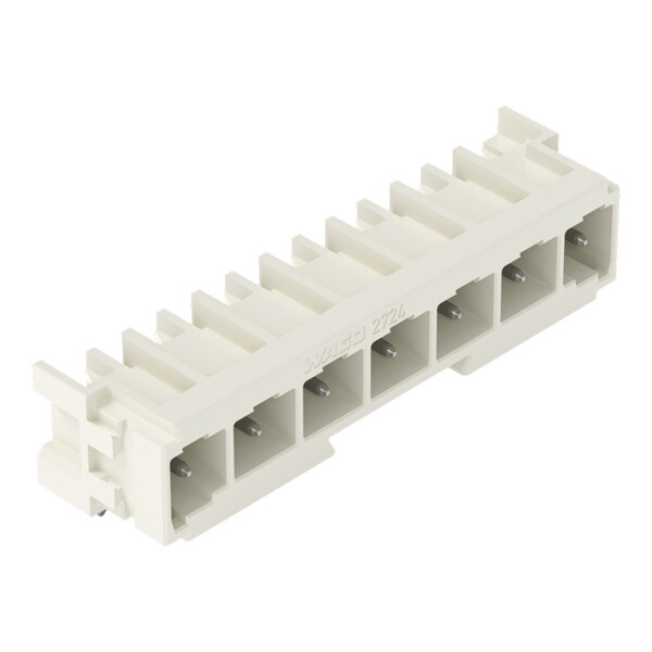 Connecteur mâle THT Broche à souder 1,0 x 1,0 mm incliné 0°; gris clair - Wago - 27243827
