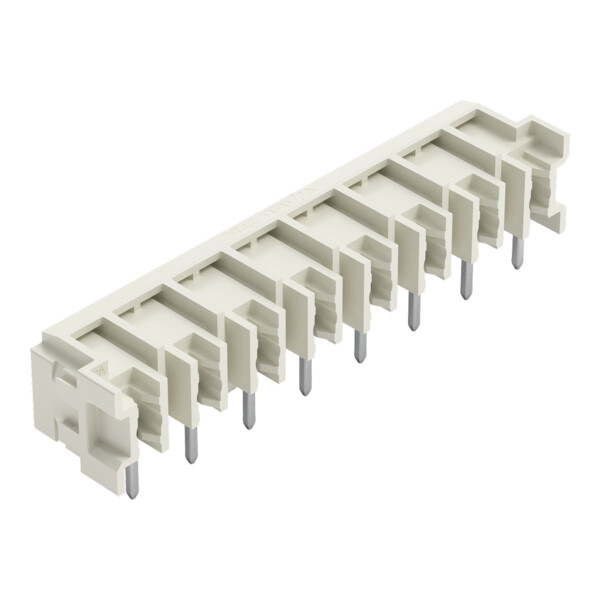 Connecteur mâle THT Broche à souder 1,0 x 1,0 mm incliné 0°; gris clair - Wago - 27243828