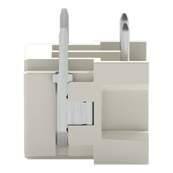 Connecteur mâle THT Broche à souder 1,0 x 1,0 mm incliné 180°; gris clair - Wago - 27243842/122000