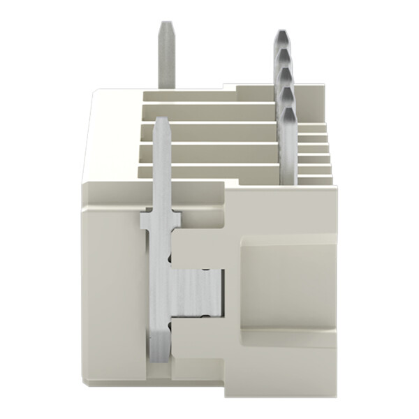 Connecteur mâle THT Broche à souder 1,0 x 1,0 mm incliné 180°; gris clair - Wago - 27243845/122000