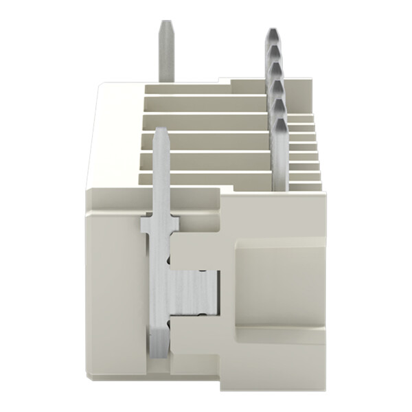 Connecteur mâle THT Broche à souder 1,0 x 1,0 mm incliné 180°; gris clair - Wago - 27243846/122000