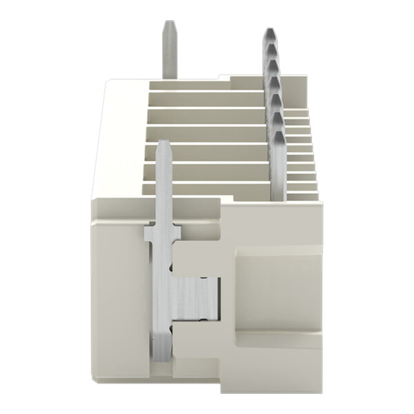 Connecteur mâle THT Broche à souder 1,0 x 1,0 mm incliné 180°; gris clair - Wago - 27243847/122000