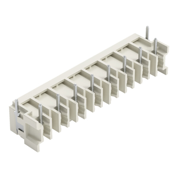 Connecteur mâle THT Broche à souder 1,0 x 1,0 mm incliné 180°; gris clair - Wago - 27243848/122000