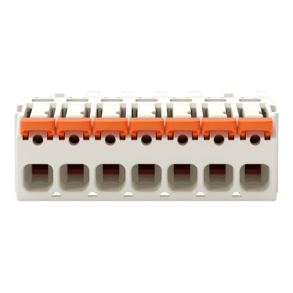 Connecteur femelle pour 1 conducteur Levier Push-in CAGE CLAMP®; gris clair - Wago - 27211107/326047