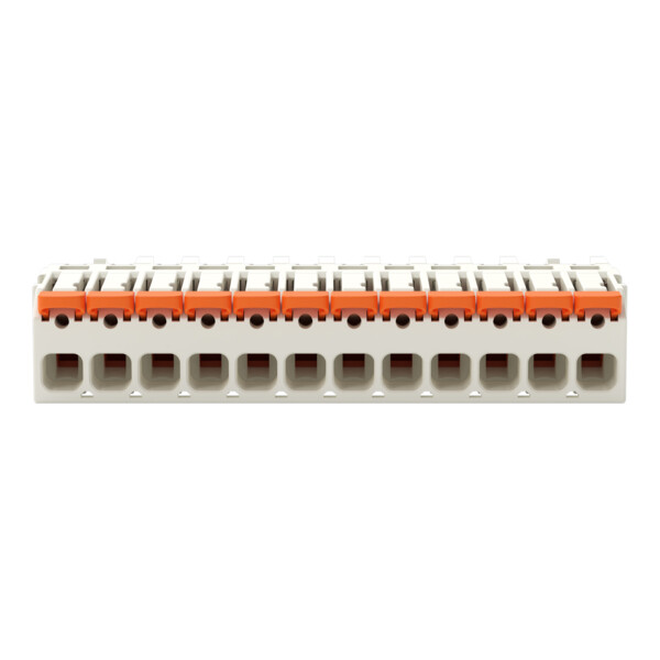 Connecteur femelle pour 1 conducteur Levier Push-in CAGE CLAMP®; gris clair - Wago - 27211112/326047