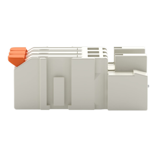 Connecteur mâle pour 1 conducteur Levier Push-in CAGE CLAMP, 3 pôles, clair - Wago - 27211603/000040