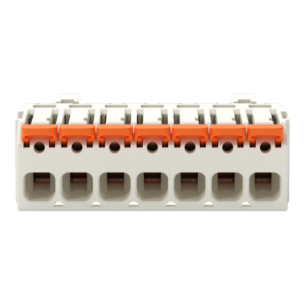 Connecteur mâle pour 1 conducteur Levier Push-in CAGE CLAMP®; gris clair - Wago - 27211607/334000