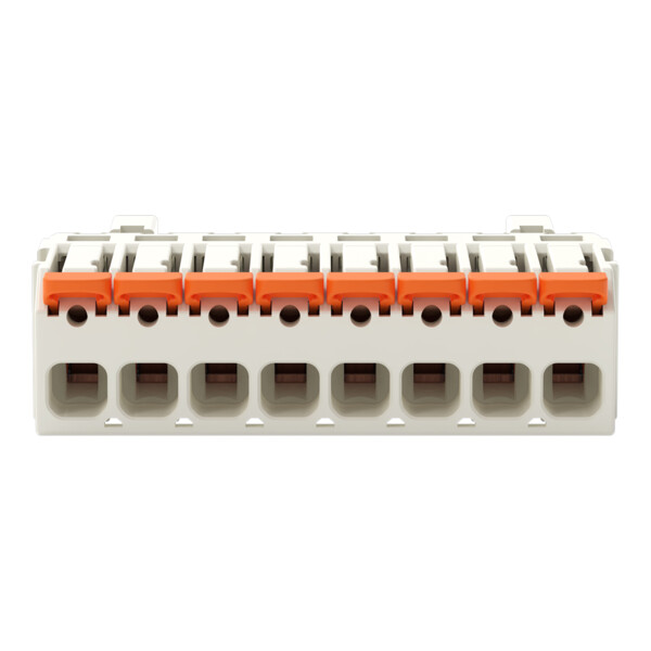 Connecteur mâle pour 1 conducteur Levier Push-in CAGE CLAMP®; gris clair - Wago - 27211608/335000