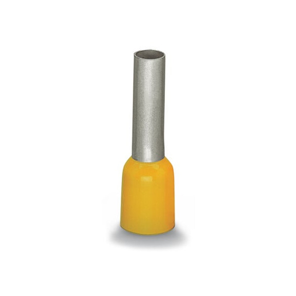 Embouts d'extr 6mm²/18mm/jaune - Wago - 216288