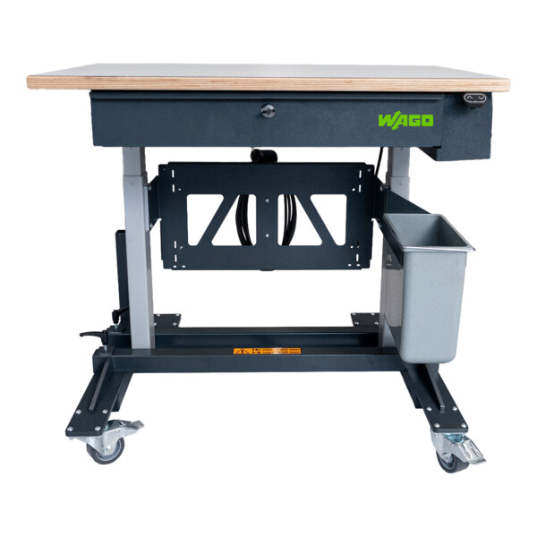 Poste travail mobile, hauteur réglable - Wago - 2019108
