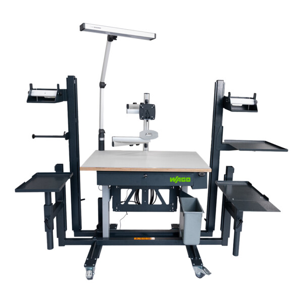 Poste travail mobile, hauteur réglable - Wago - 2019108