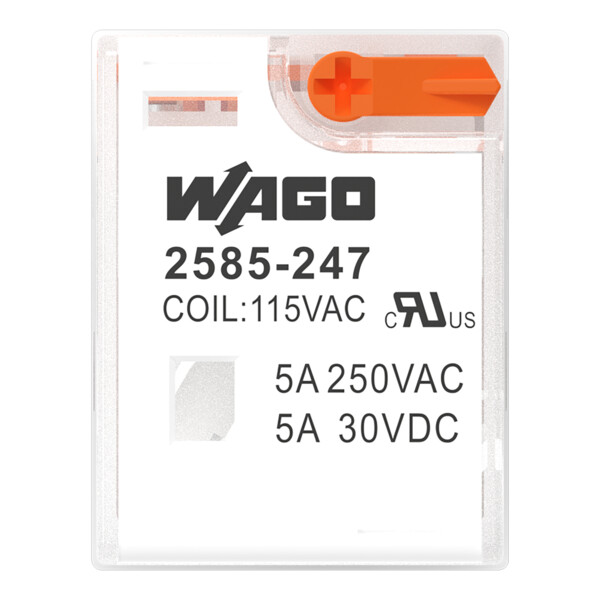 Relais 4 RT - 115 V AC - 5 A - Wago - 2585247