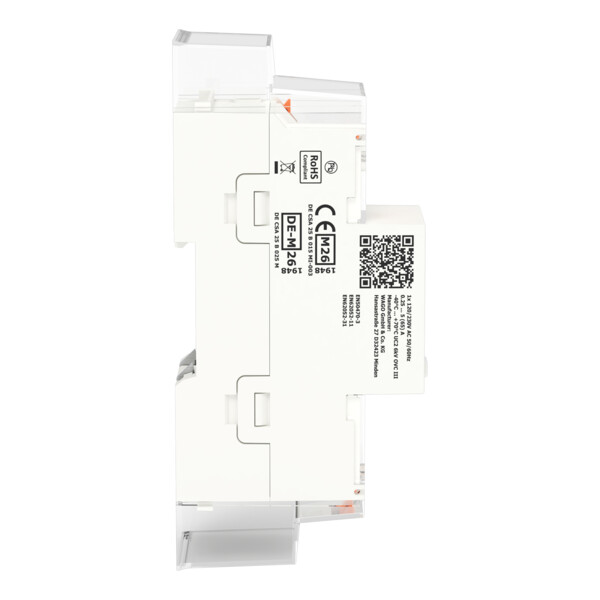 Compteur d'énergie monophasé MID mesure directe 65A, RS485 + MBUS + WiFi - Wago - 8791100