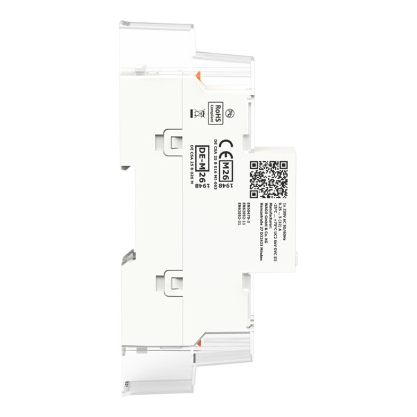 Compteur d'énergie monophasé MID mesure directe 32A, RS485 + MBUS - Wago - 8791300