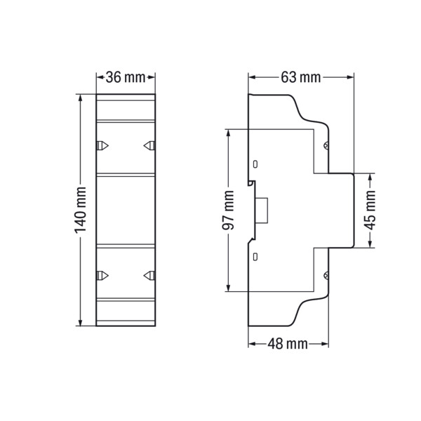 Compteur d'énergie (MID25) - Wago - 8793041