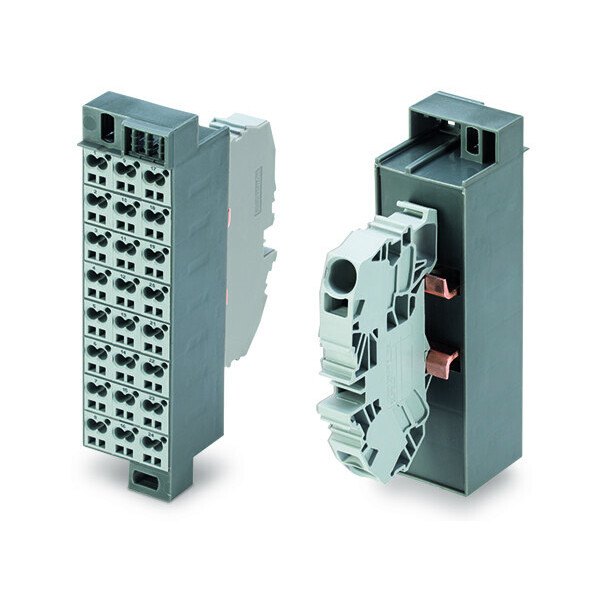 Matrice de distribution de polarité 24x2 pôles / impression verticale 1-24 - Wago - 726601
