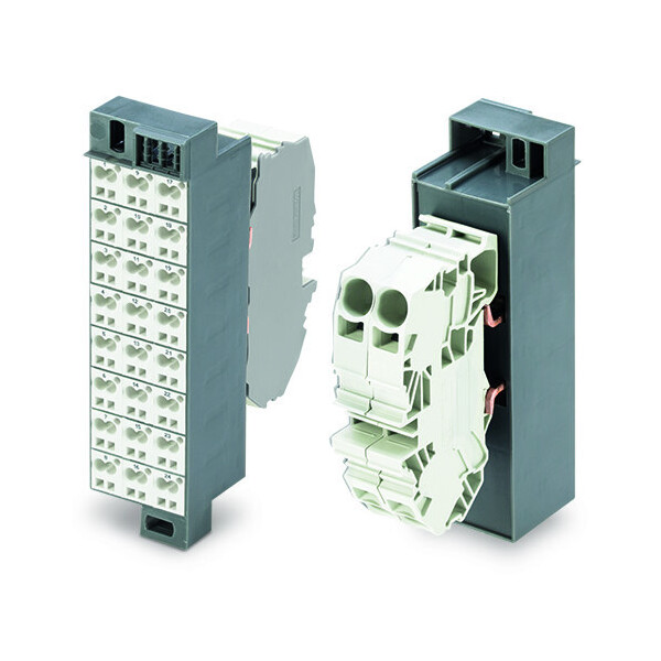 Matrice de distribution de polarité 24x2 pôles / impression verticale 1-24 - Wago - 726612