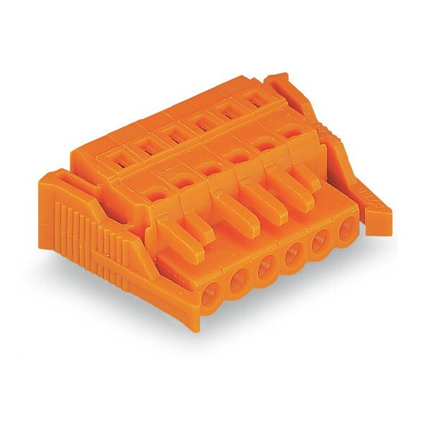 Connecteur femelle droit,avec cliquets de verrouillage, possibilité de codage,av - Wago - 231312/037000