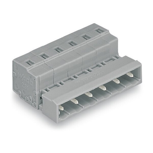 Connecteur mâle 7 pôles / pas : 7,5 mm - Wago - 731607