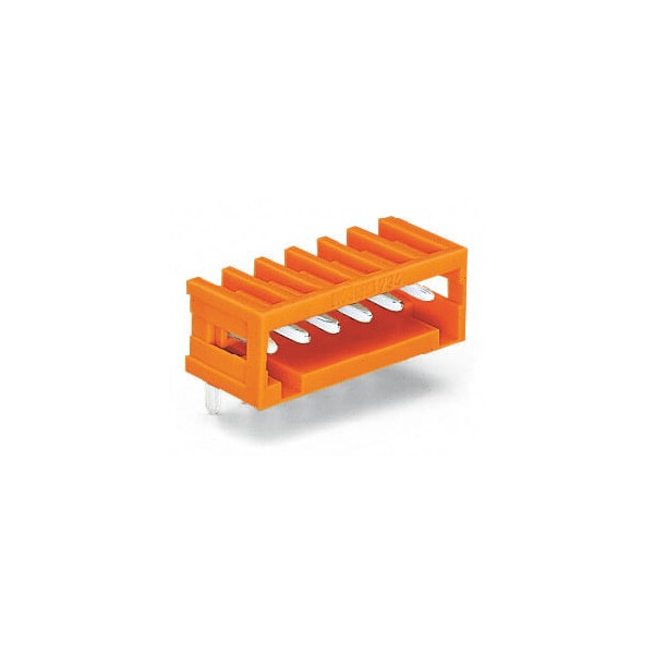 Connecteur mâle avec parois latérales, 12 pôles / pas 3,81 mm - Wago - 734272