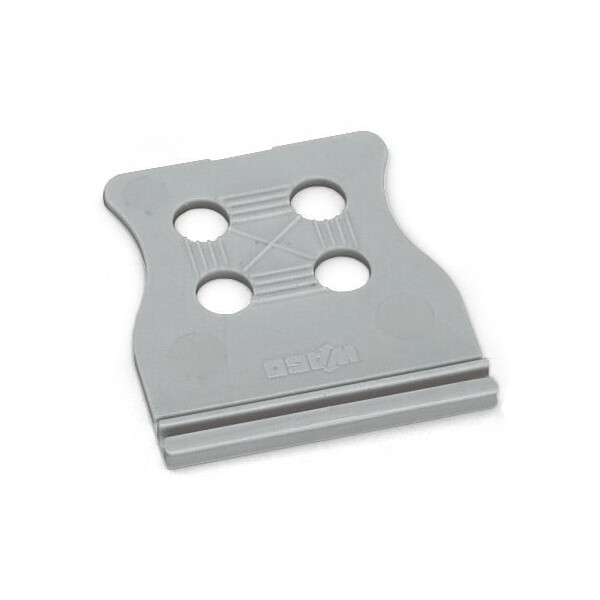 Plaque de décharge de traction 12,5 mm / gris - Wago - 734328