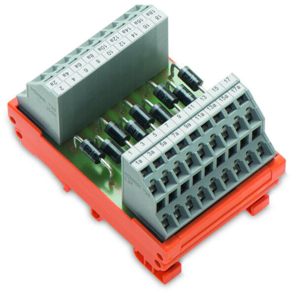 Module à 9 diodes indépendantes 1n5408 - Wago - 289105