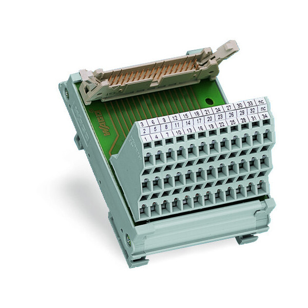 Module interface pour connecteur selon din 41 651 / 20 pôles - Wago - 289614