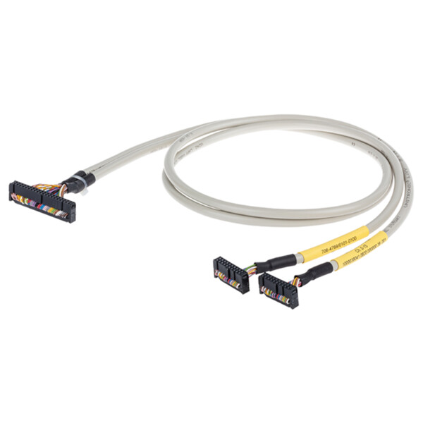 Câble de précâblage pour automate S7-1500, 2xT16ES, 1 m - Wago - 7062500/307100