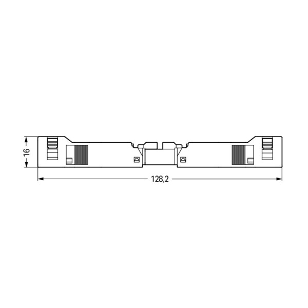 Kit de connecteurs mâles pour Sunblind Box 4 pôles; noir - Wago - 8905001/001000