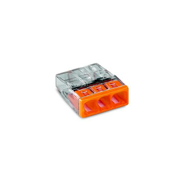 Wago Bornes pour boîtes de dérivation COMPACT borne à 3 conducteurs - Wago - 2273203