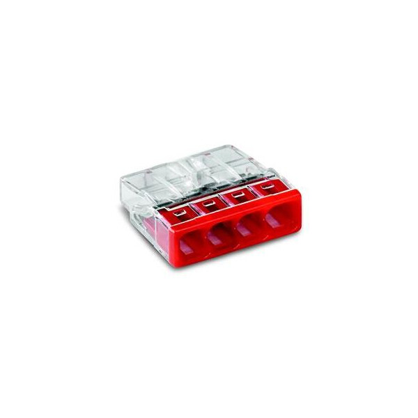 Wago Bornes de connexion pour boîtes de dérivation COMPACT borne à 4 conducteurs - Wago - 2273204
