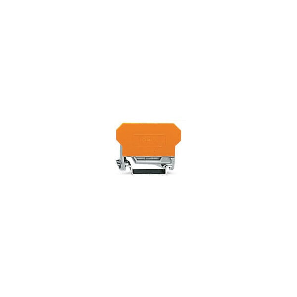 Bloc de Bornes Wago - pour modules enfichables - 6 Pôles - avec borniers à 2 conducteurs - avec séparateur -Polyamide - Wago - 280619