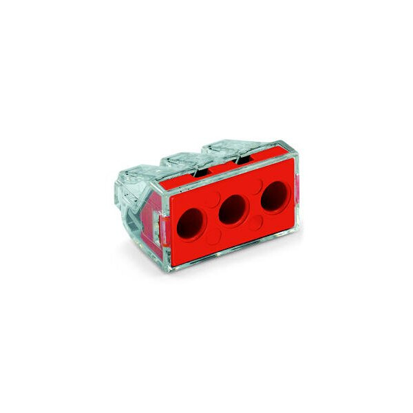 Bornes pour boîtes de dérivation pour conducteurs rigides et semi-rigides max. 6 mm² 3 conducteurs - Wago - 773173