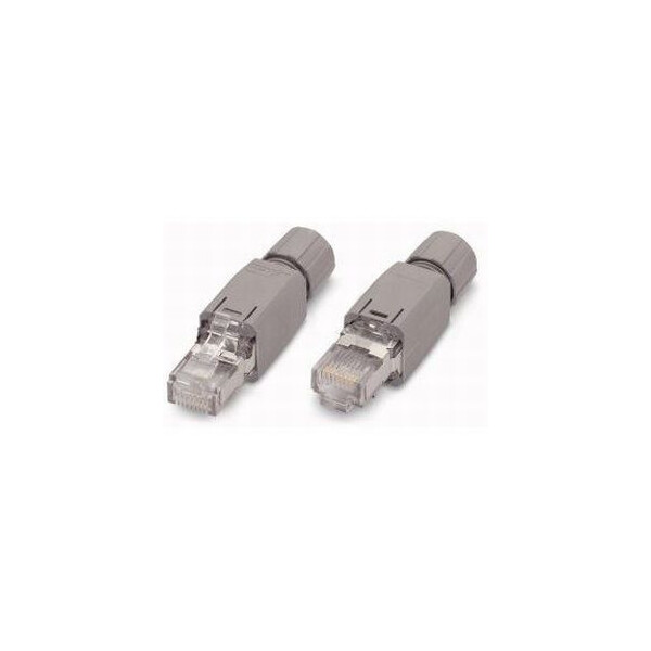Wago Connecteur Ethernet RJ45 avec indice de protection IP20 Ethernet 10/100 Mbits/s - Wago - 750975