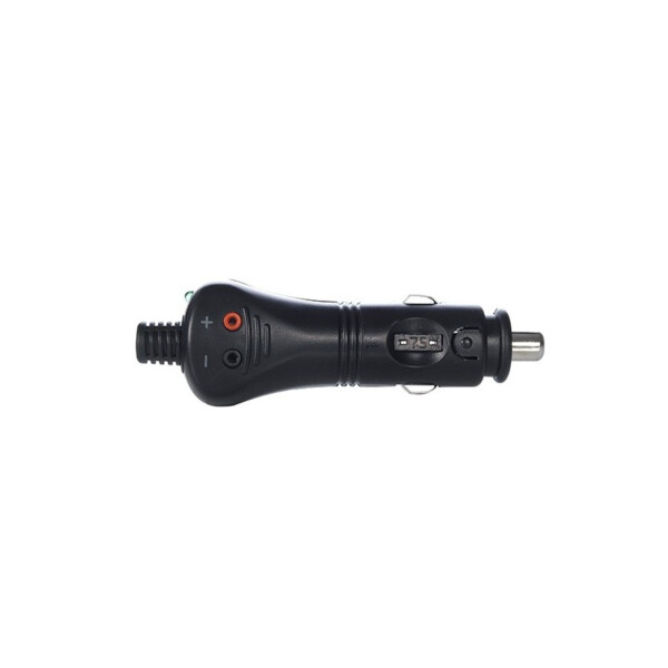 Prise allume cigare 12v+fusible de protection 7a - Watt&co - PA1-7A-B