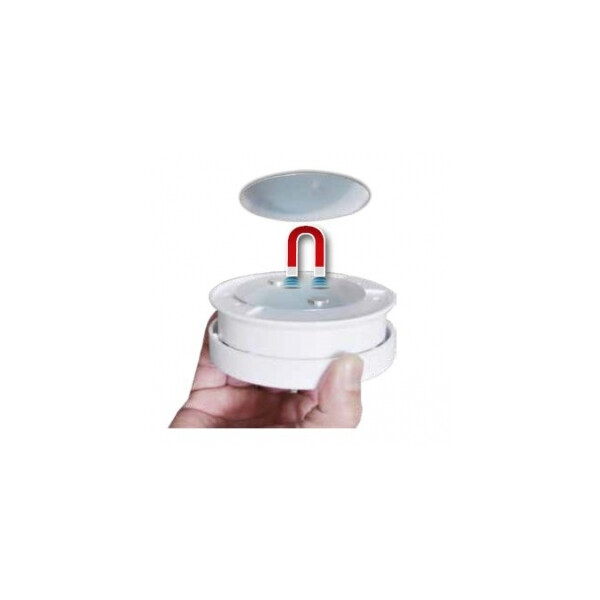 Fixation aimantée pour détecteur de fumée - Xeltys - 06050118001