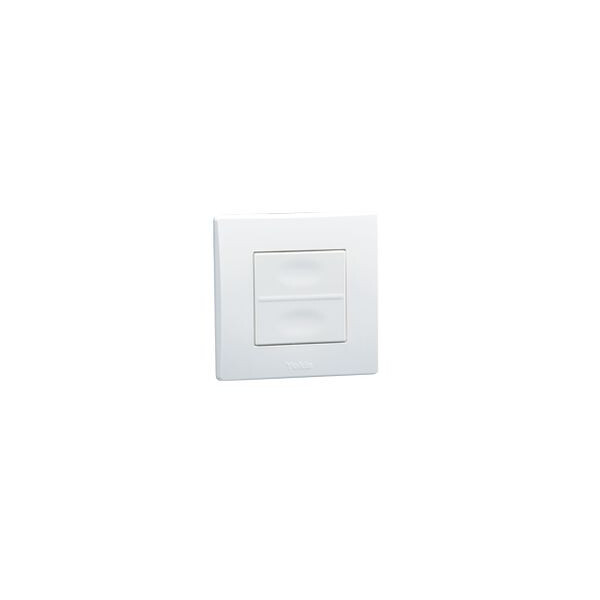 Yokis Télécommande Murale 2 Touches 45x45 (5454406) - Yokis - TLM2T45