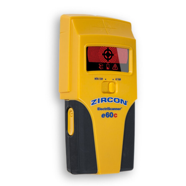 Détecteur multiscanner bois et métaux à écran couleur 75mm - Zircon - E60c