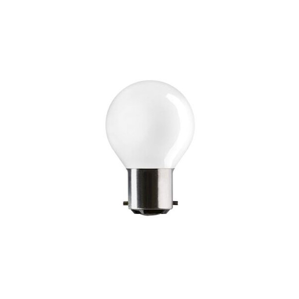 Lampe Incandescente Sphérique 15 W ABI -  230 V - Diamètre 45 mm - Hauteur 68 mm - ABI - AC5850BL