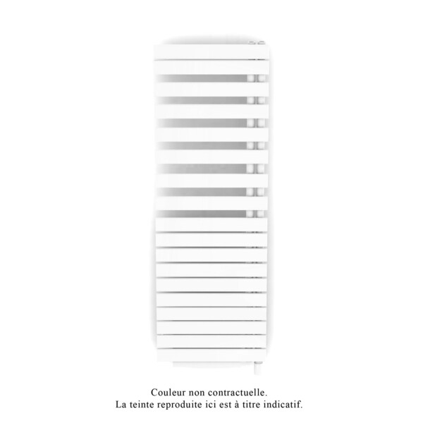 Sèche-serviette Acova Fassane SPA + Air 809W asymétrique à droite - Eau chaude blanc - Acova - FR168-055IFS