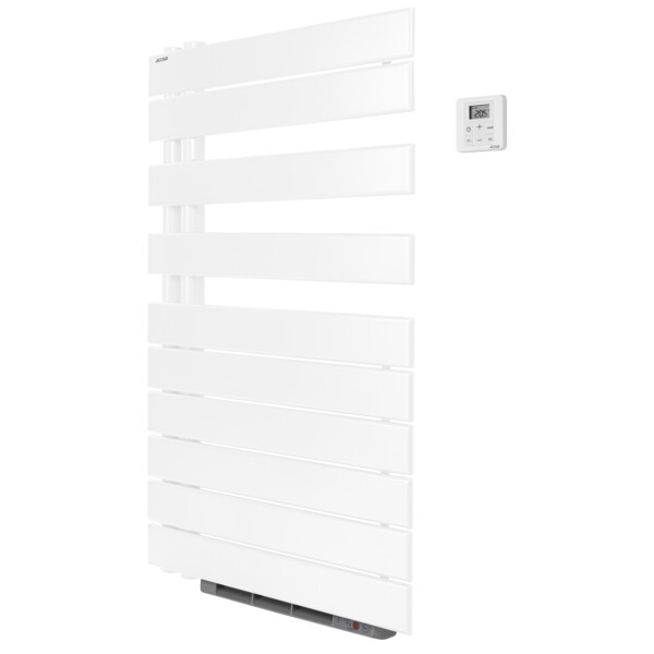 Sèche-serviette Acova Fassane SPA + AIR asymétrique à gauche - chauffage central - Blanc  - 429W - Acova - FL081-055IFS