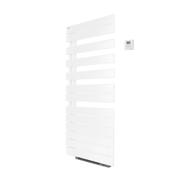 Sèche-serviette Acova Fassane SPA + AIR asymétrique à gauche - chauffage central - Blanc  - 594W - Acova - FL118-055IFS