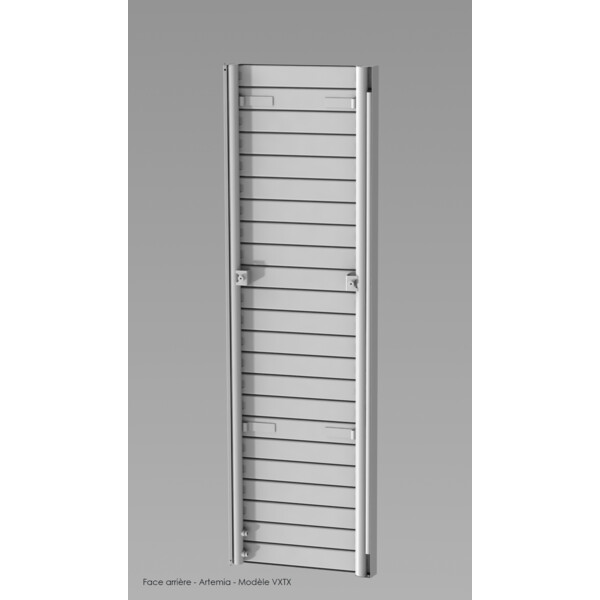 Artemia ec v face lisse, blanc ral 9216, 659 w, h 1427 mm / l 516 mm, racc 6690 - Acova - VXTX-141-052